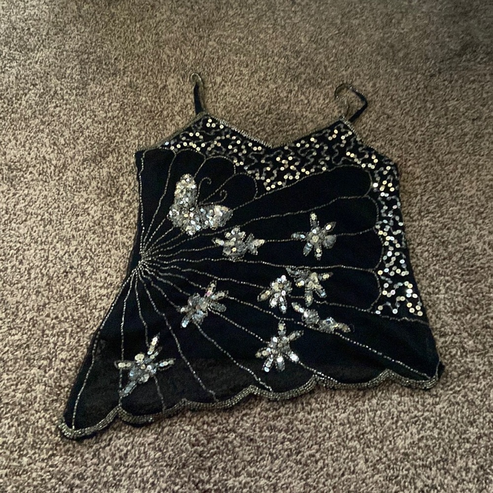 EUC Body Central spaghetti strap top size medium